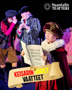 Keisarin uudet vaatteet Naantalin teatterissa.