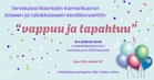 Naantalin Kamarikuoron kevätkonsertti Vappuu ja tapahtuu 19.4. klo 16 Luonnonmaan koululla.